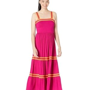 NWT TED BAKER Norabel Tiered Jersey Vest Dress, TB Size 1, US Size 2-4